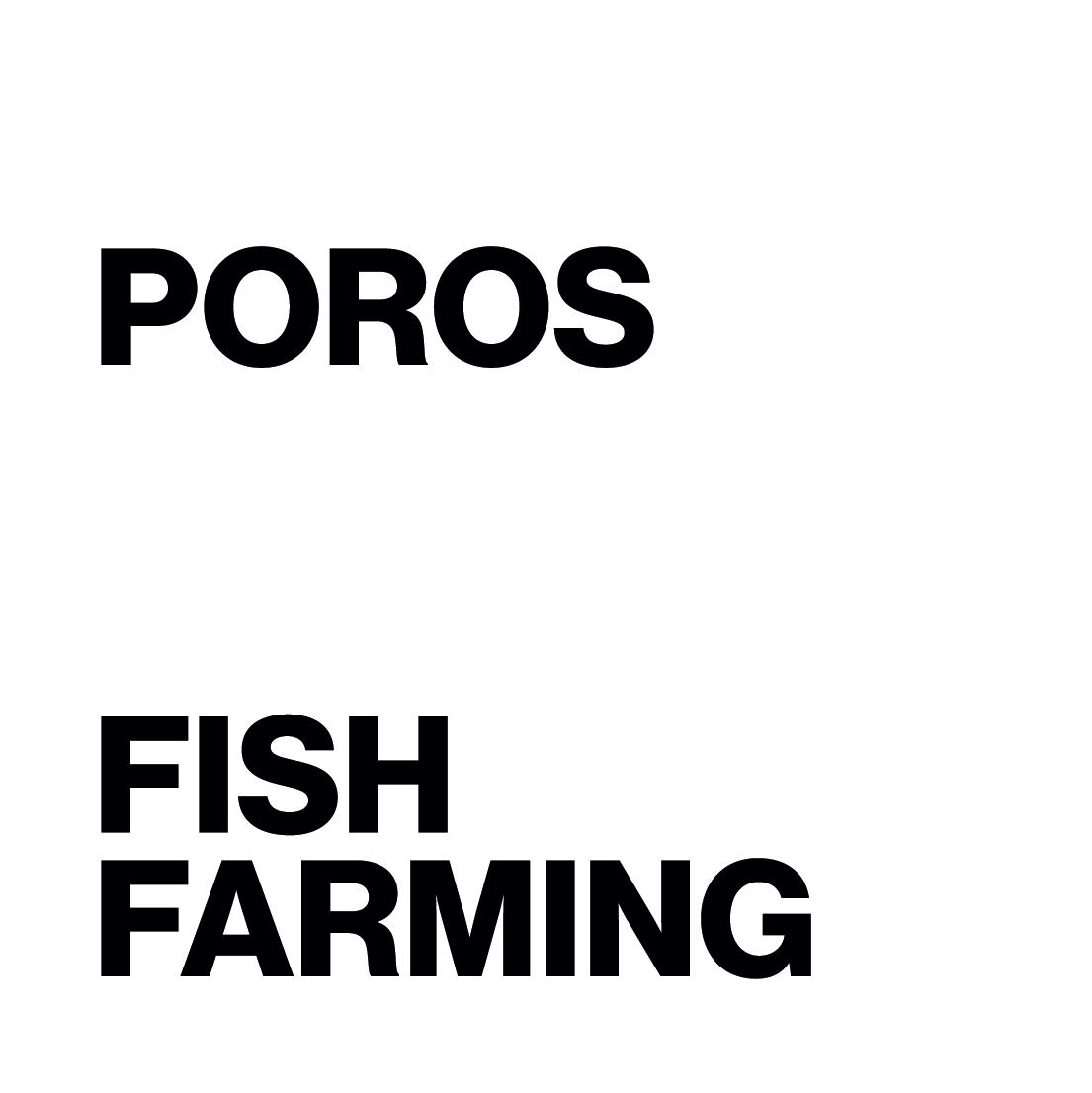 The Poros Summit on Industrial Fish Farming